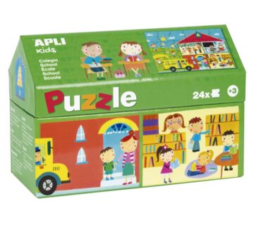 Apli puzle u kućici škola 24/1 - cover