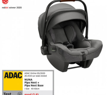 Autosjedalica NUNA Pipa Next System, i-Size 0+(0-13 kg) Granite - cover