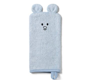 BabyOno Rukavica za pranje bambus Miš, plava - cover