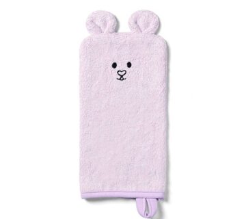 BabyOno Rukavica za pranje bambus Miš, roza - cover