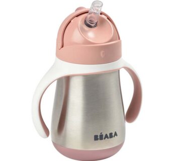 Beaba Termo bočica sa slamkom 250 ml, Pink - cover