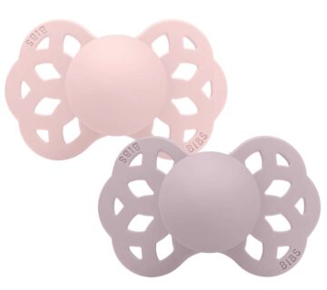 BIBS Infinity dude (anatomske) Blossom/ Dusky Lilac (vel. 2) - cover