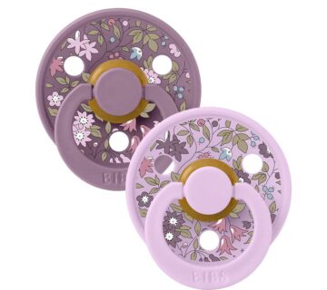 BIBS x Liberty Colour dude Chamomile Lawn (okrugle) - Violet Sky mix (vel. 1) - cover