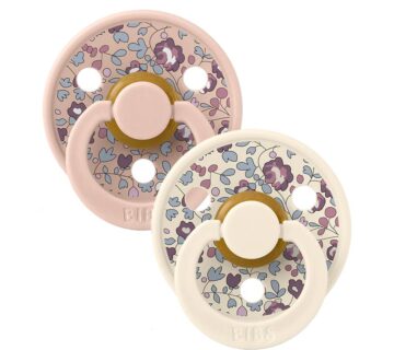 BIBS x Liberty Colour dude Chamomile Lawn (simetrične) Eloise- Blush mix (vel.1) - cover