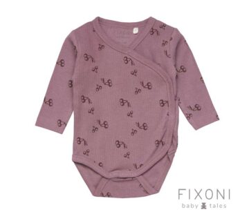 Fixoni - Bodi dugi rukav, Grape Shake, vel. 56 - cover
