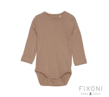 Fixoni - Bodi dugi rukav, Affogat, vel. 56 - cover