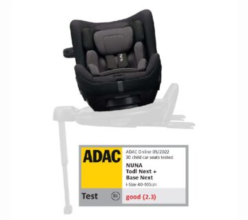 Autosjedalica NUNA Todl Next 360° i-Size 0+/1 (0-18,5 kg), Caviar - cover