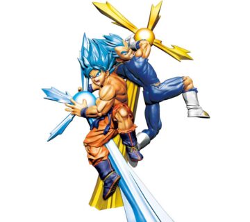 Dragon Ball Super Dracap Re:Birth Goku + Vegeta figura 8cm - cover