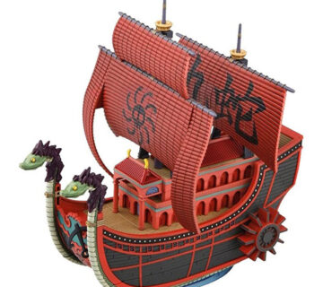 One Piece Nine Snake Kuja Pirate Ship model figura 15cm - cover