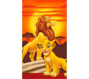 Ručnik za plažu The Lion King 140x70 cm - cover