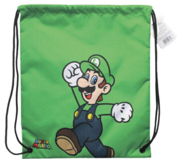 Nintendo Super Mario Bros Luigi torba za trening 40 cm - cover