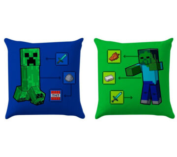 Minecraft jastuk 35cm - cover