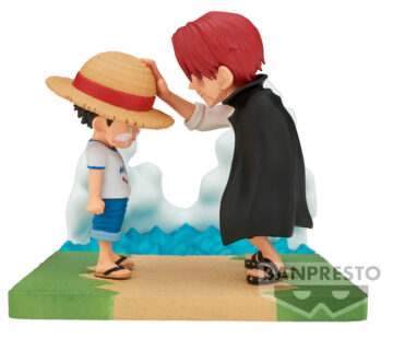 One Piece Luffy & Shanks figura 7cm - cover