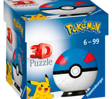 Pokemon 3D Puzzle Great Ball 54pcs - cover