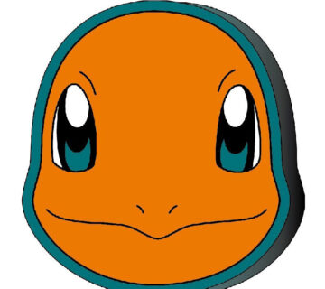 Pokemon Charmander 3D jastuk 40x40 - cover