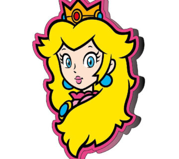 Super Mario Bros 3D Princeza Peach jastuk 40x40 - cover
