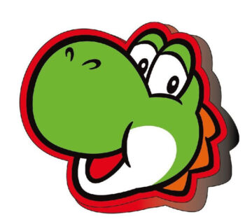 Super Mario Bros 3D Yoshi jastuk 40x40 - cover