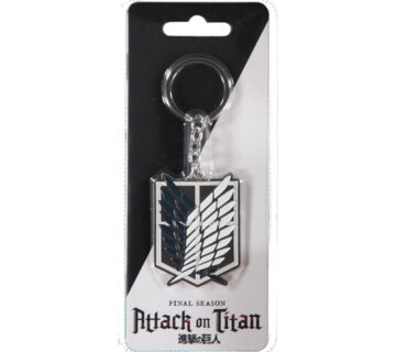 Privjesak Attack on Titan Survey Corps metalni - cover