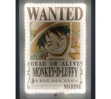 LED lampa One Piece Wanted Luffy - cover