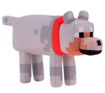 Minecraft Tamed Wolf plišana igračka 29cm - cover