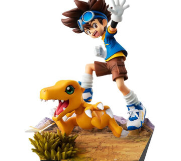 Digimon Taichi Yagami & Agumon 20th Anniversary G.E.M. Series figura 12cm - cover