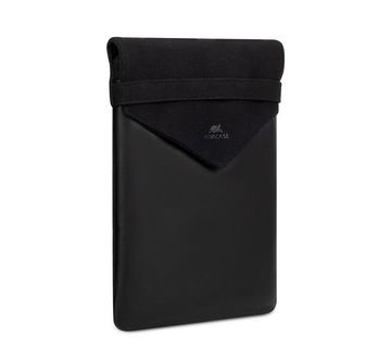 Torba RivaCase 13-14" Cardiff 8503 Black  Canvas Sleeve for MacBook - cover