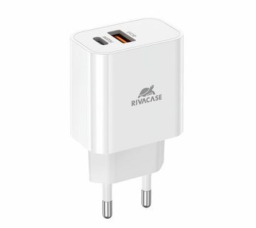 Punjač zidni PS4102 W00 EU wall charger white PD20W + QC3.0, USB-A + USB-C - cover