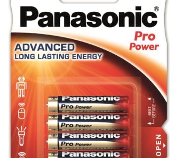 PANASONIC baterije LR03PPG/4BP Alkaline Pro Power - cover