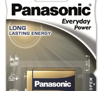 PANASONIC baterije 6LF22EPS/1BP Alkaline Everyday Power - cover