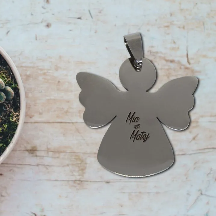 Lančić i privjesak – anđeo - cover