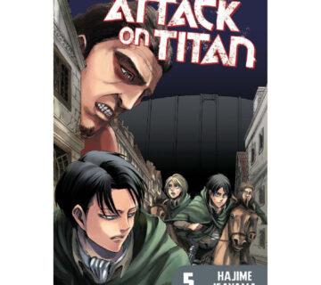 Attack on Titan vol. 5 - cover