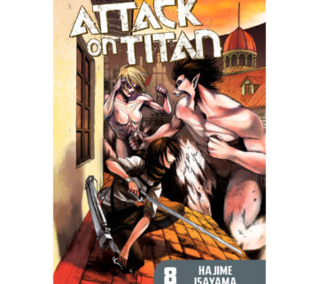Attack on Titan vol. 8 - cover