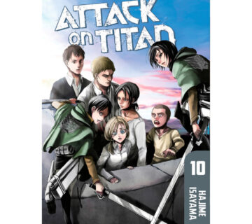 Attack on Titan vol. 10 - cover