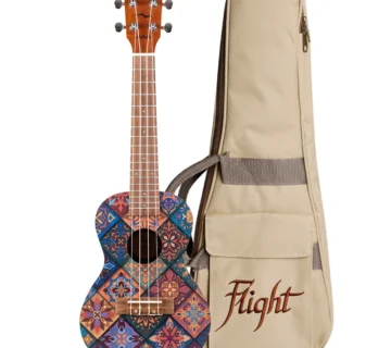 FLIGHT AUC 33 FUSION, koncert ukulele + torba - cover