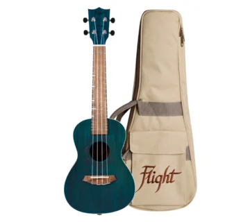 FLIGHT DUC380 TOPAZ, ukulele koncert+ torba - cover