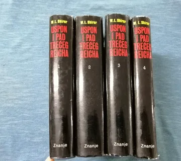 William L. Shirer - Uspon i pad Trećeg Reicha 1-4 - cover