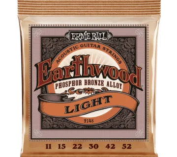 ERNIE BALL 2148 Earthwood Phos Bronze 11-52, žice za akustičnu gitaru - cover