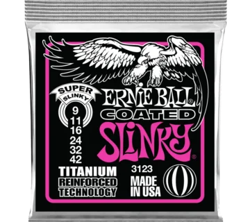 ERNIE BALL 3123 09-42 Titanium RPS, coated žice za električnu gitaru - cover