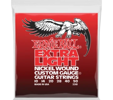 ERNIE BALL 2210 EXTRA LIGHT 10-50 (wound G), žice za električnu gitaru - cover