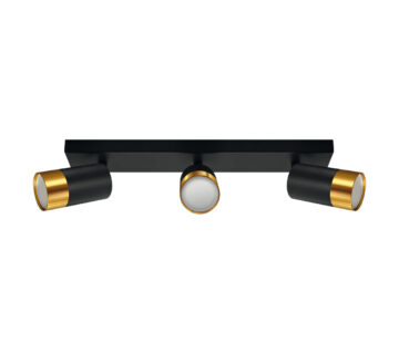 PUZON SPT GU10 3L CRNA/ZLATNA - cover