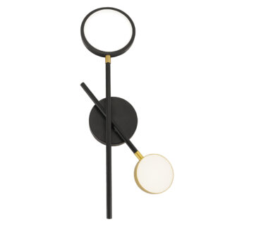 OMEGA LED V 10W BLACK/GOLD - cover