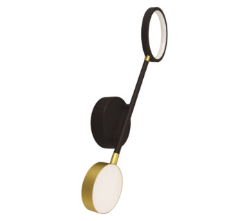 OMEGA LED I 10W BLACK/GOLD - cover