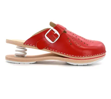 KLOMPE S OPRUGOM, Crvena, BBECE - cover