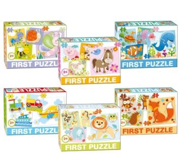 Moje prve puzzle 2-4 dijela - cover