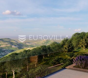 Istra, zemljište 7.800 m2 s panoramskim pogledom na Motovun i pravomoćnom građevinskom dozvolom - cover