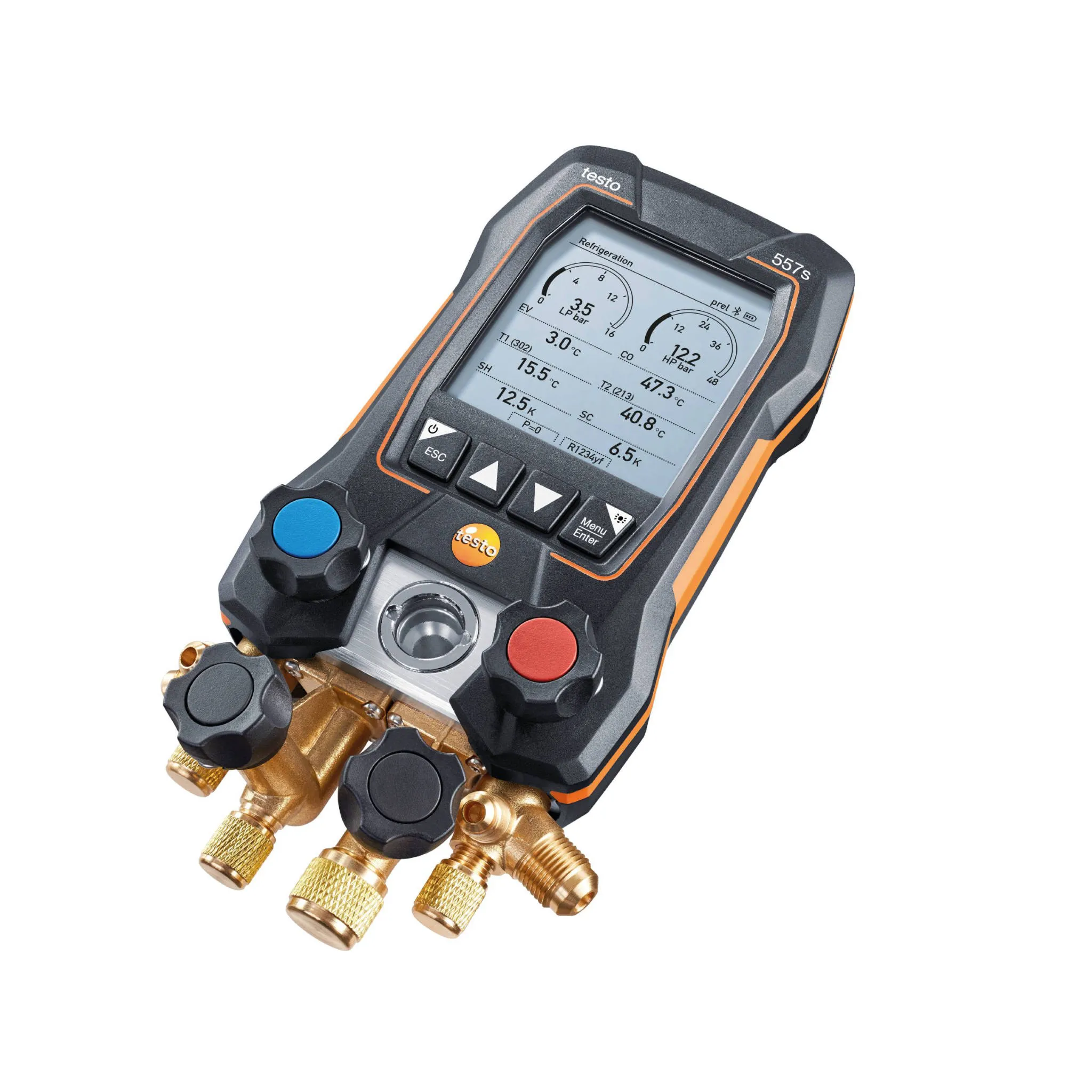 TESTO Manometar digitalni pametni set t557 bežična vakuumska sonda - cover