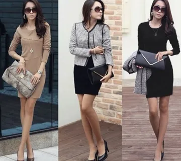 Casual haljina dugih rukava - cover