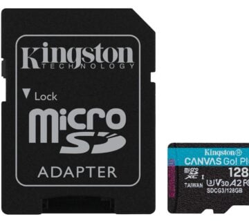 MEM SD MICRO 128GB Canvas Go! Plus + ADP - cover