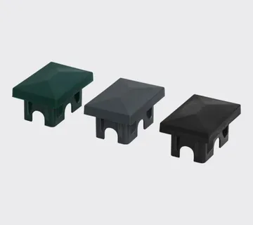 Poklopac / kapa za stup panel ograde 60x40 mm - PVC - NOVO - cover