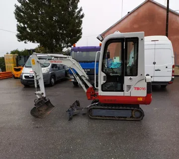 Mini Bager Takeuchi TB 016 - cover